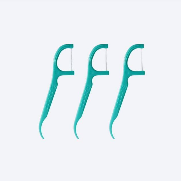 Dental floss picks